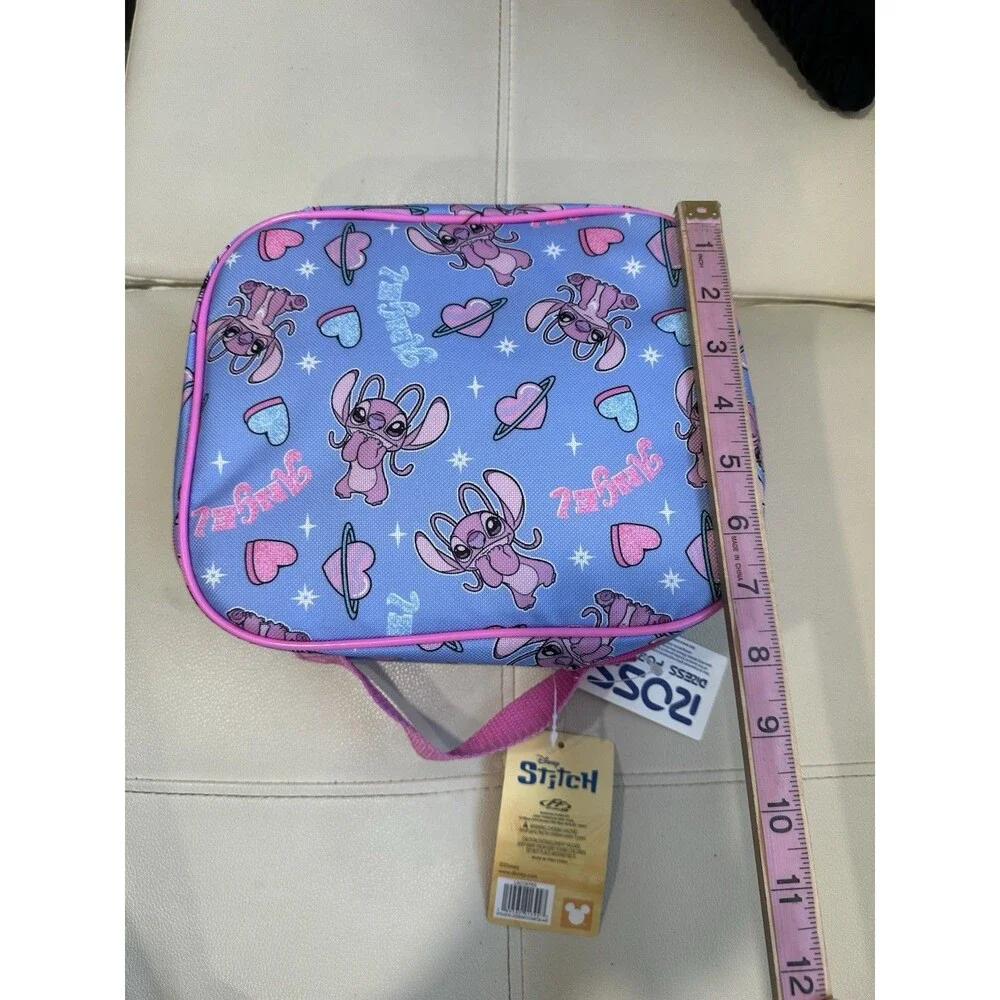 Disney Stitch Lilo & Stitch Lunch Bag Insulated Purple NWT